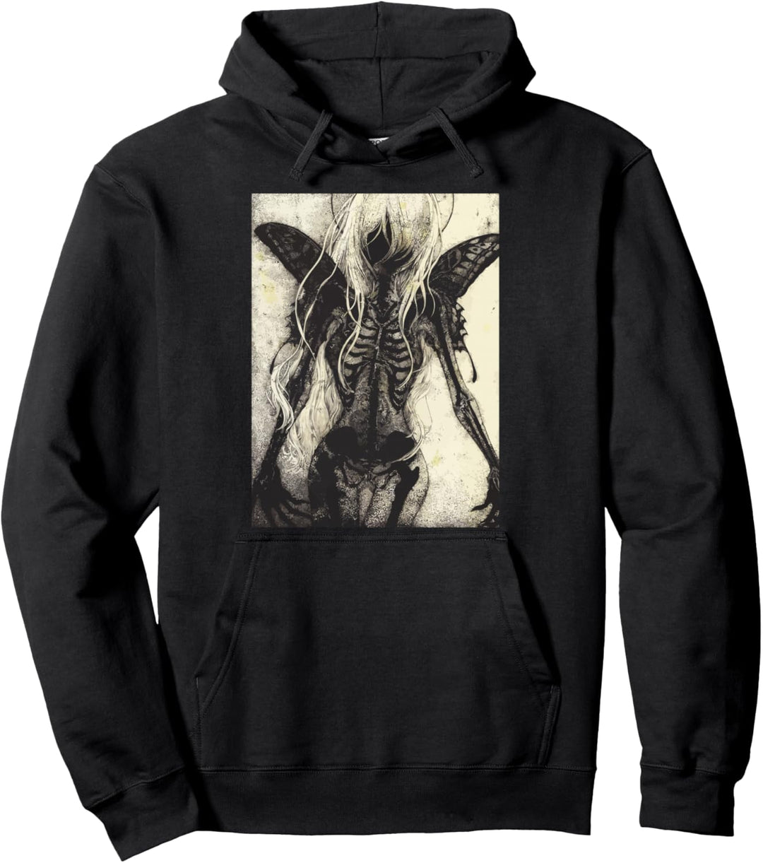 Dark Art Grunge Goth Occult Gothic Aesthetic Girl Horror Pullover Hoodie