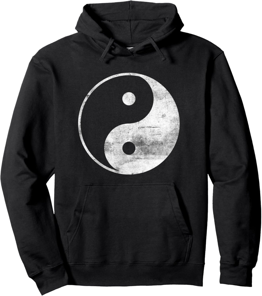 Yin Yang Spirituelles Design Yinyang Symbol Balance Harmonie Pullover Hoodie