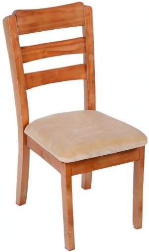 Homaxy Stuhlbezug Sitzfläche Samt Weich Sitzbezug Stuhl Stretch-sitzbezüge für Esszimmerstühle Abwas