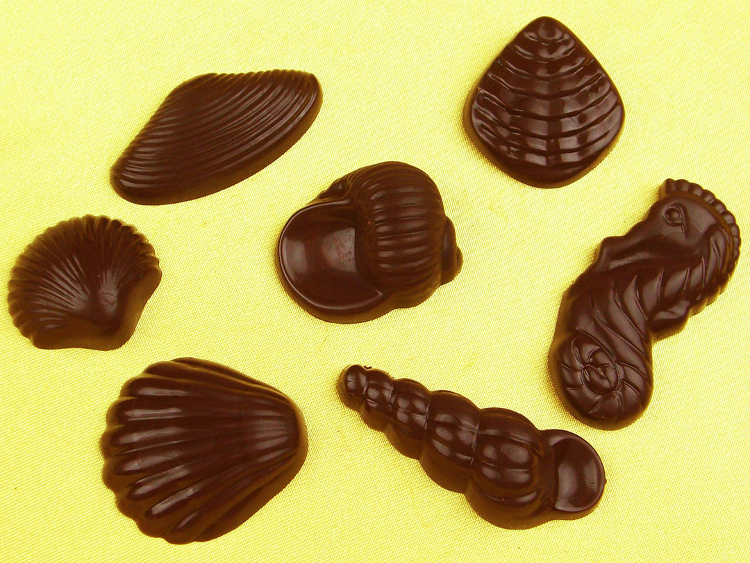 Schokoladenform Meeresfrüchte 9er