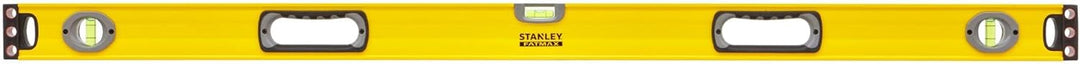 Stanley FatMax Wasserwaage II (120 cm Länge, horizontale Libelle, vertikale Libellen, Aluminiumkorpu