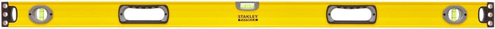 Stanley FatMax Wasserwaage II (120 cm Länge, horizontale Libelle, vertikale Libellen, Aluminiumkorpu