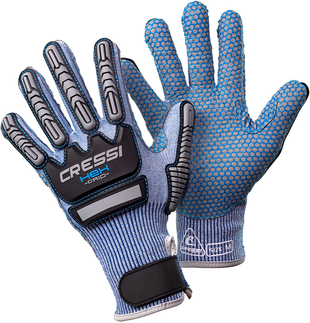 Cressi Unisex-Adult Hex Grip Gloves Tauchhandschuhe XS, XS