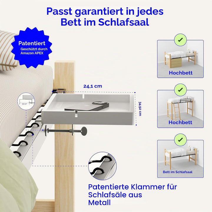 Smallish Flexfit in White Klemme – Holz, Klemme – Holz