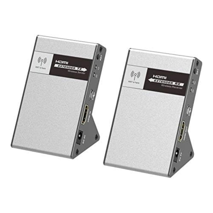 PremiumCord 4K HDMI Wireless Extender bis zu 30m 5,8 GHz, HDBitT, Metallgehäuse, Kompatibel mit 4K 2