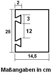 2 Kanal 30°-Bogen/Endstücke für Kabelbrücke/Schlauchbrücke für PKW & LKW (2 Set Endstücke), 2 Set En