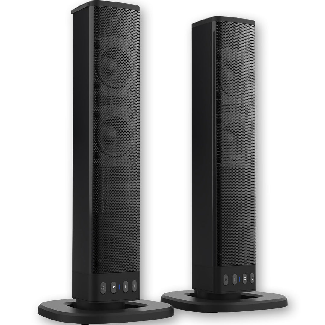 XORO 2in1-Bluetooth-Soundbar HSB 55 mit 4x5 Watt Leistung, kompaktes Design, als Separate Stereo-Lau