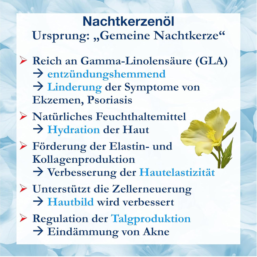 dline LL-LipoLotion | Nachtkerzenöl Bodylotion vom Pflegeprofi | 500ml Flasche | Feuchtigkeitscreme