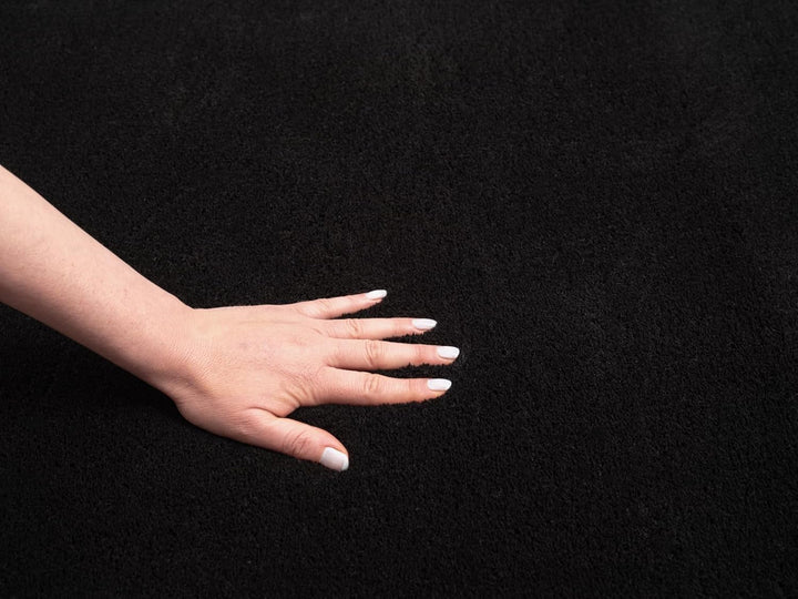 the carpet Relax – Superweiches Badezimmerteppich, Flauschige Badematte in Felloptik, rutschfest & W