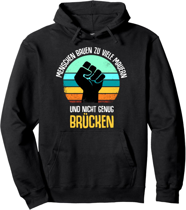 Anti Racism Protest Antirassismus - Anti Rassismus Pullover Hoodie
