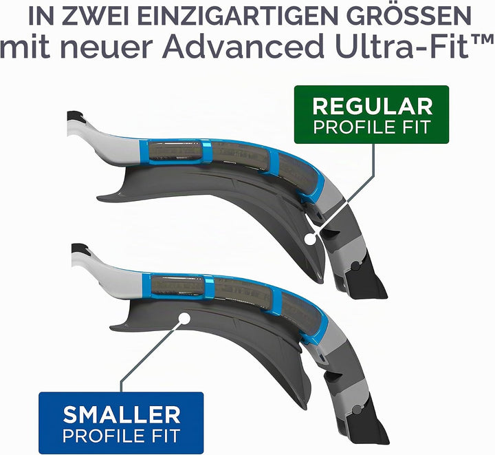 Zoggs Unisex Predator Flex Schwimmbrille Grau/Blau/Geräucherte Tönung S Single, Grau/Blau/Geräuchert