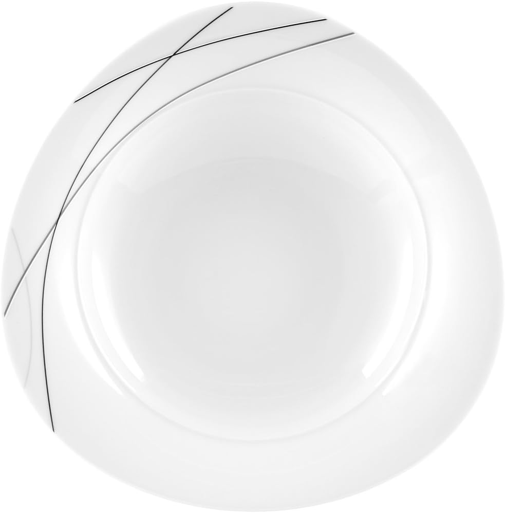 Seltmann Weiden 1.692274 Suppenteller 23 cm, Trio Highline 1 Stück (1er Pack), 1 Stück (1er Pac