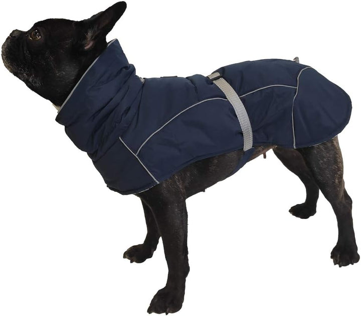 Croci Hiking Hundemantel, wasserdicht, für Hunde, Makalu, wärmeregulierendes Futter, Dunkelblau, 70