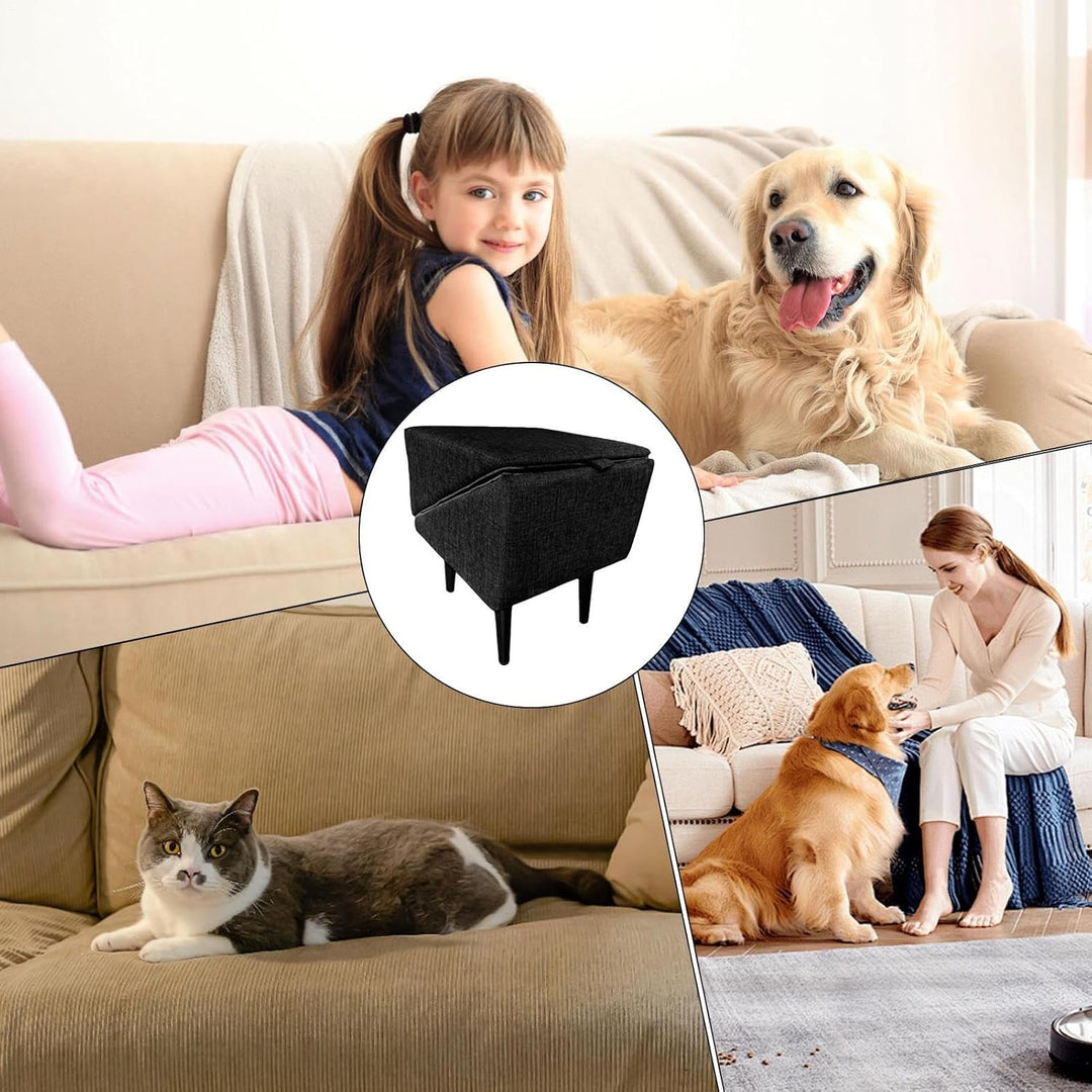 2025 Neue Geteilte Ottoman-Hunderampe, Faltbare, rutschfeste Haustiertreppe für Hunde und Katzen, le