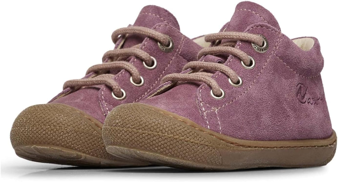 Naturino Cocoon-Lauflernschuhe aus Veloursleder 17 EU Violett, 17 EU Violett
