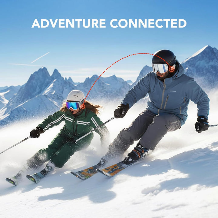 Sena Summit X Schnee- und Outdoor-Sport-Kommunikationsgerät mit Mesh- und Wave-Gegensprechanlage