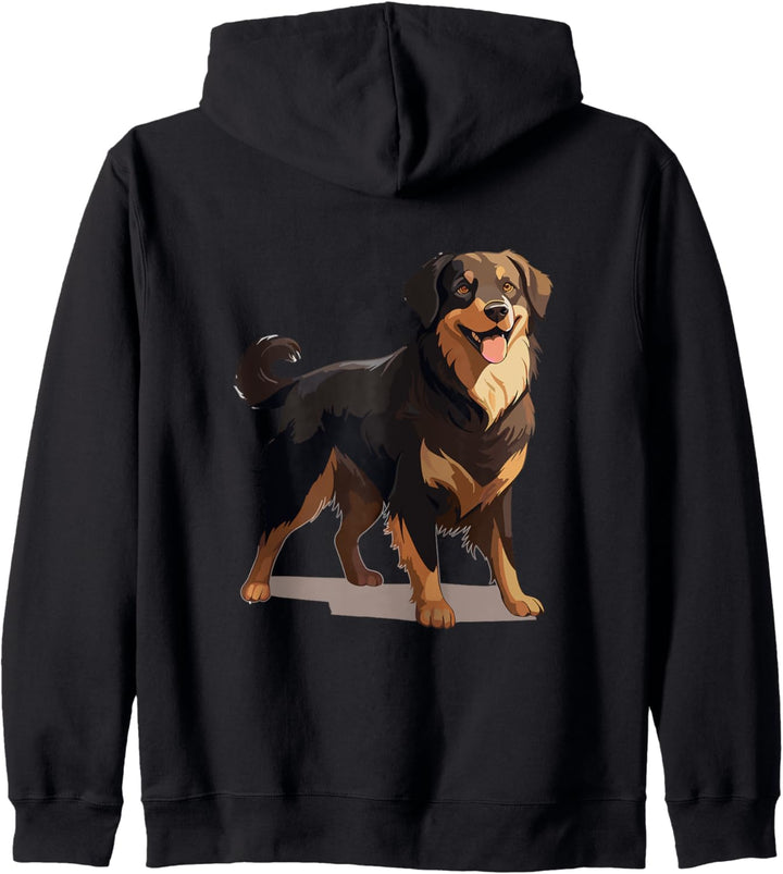 Hovawart besitzer Bauernhund Reinrassig Hunderasse Hovawart Kapuzenjacke