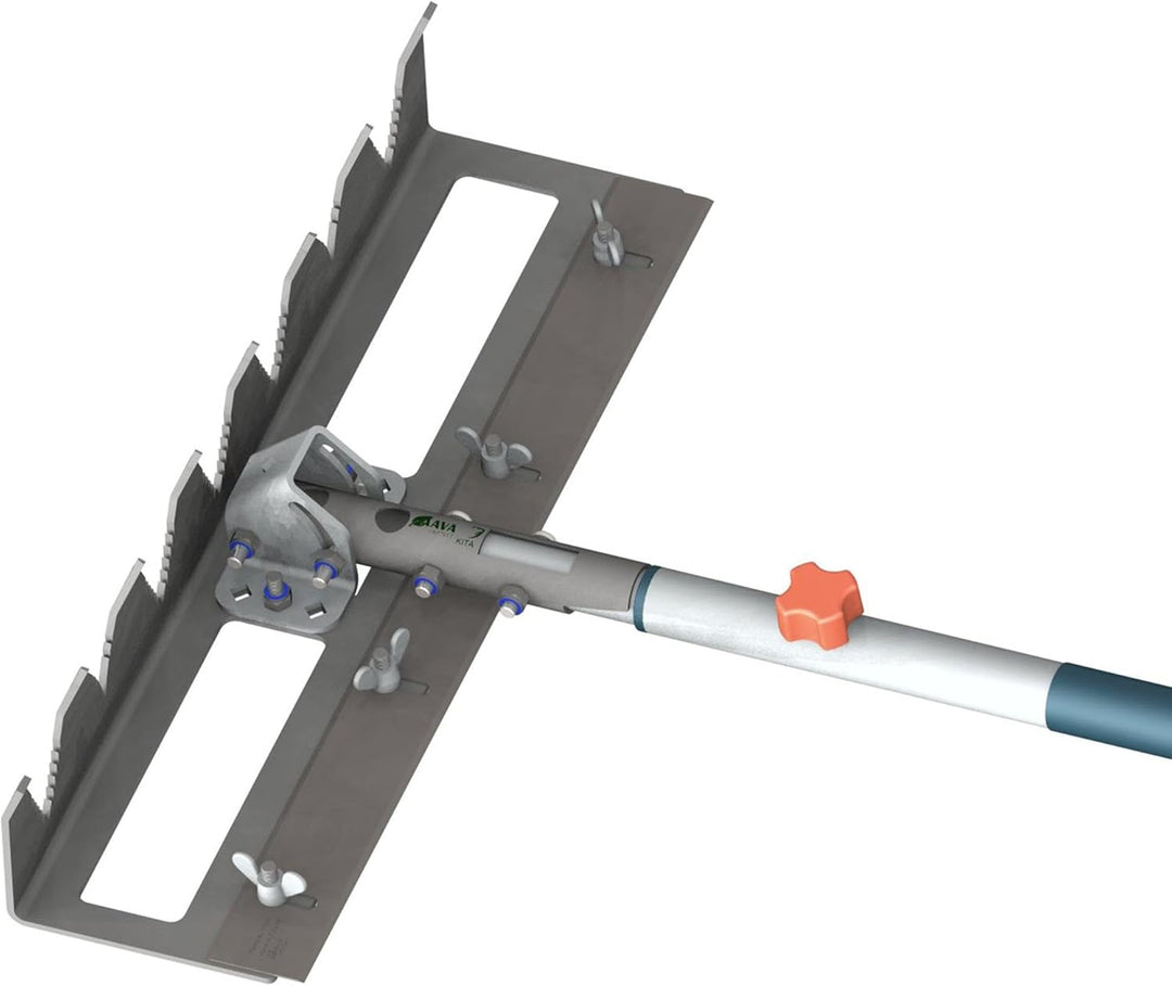 Aava JAW Schneidrechen – Hand-Schilfschneider aus Meerwasser-Aluminium für Teich, Ufer, Garten & Ras