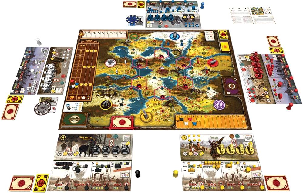 Stonemaier Games , Scythe , Board Game , Ages 14+ , 1-5 Players , 90-115 Minutes Playing Time Scythe