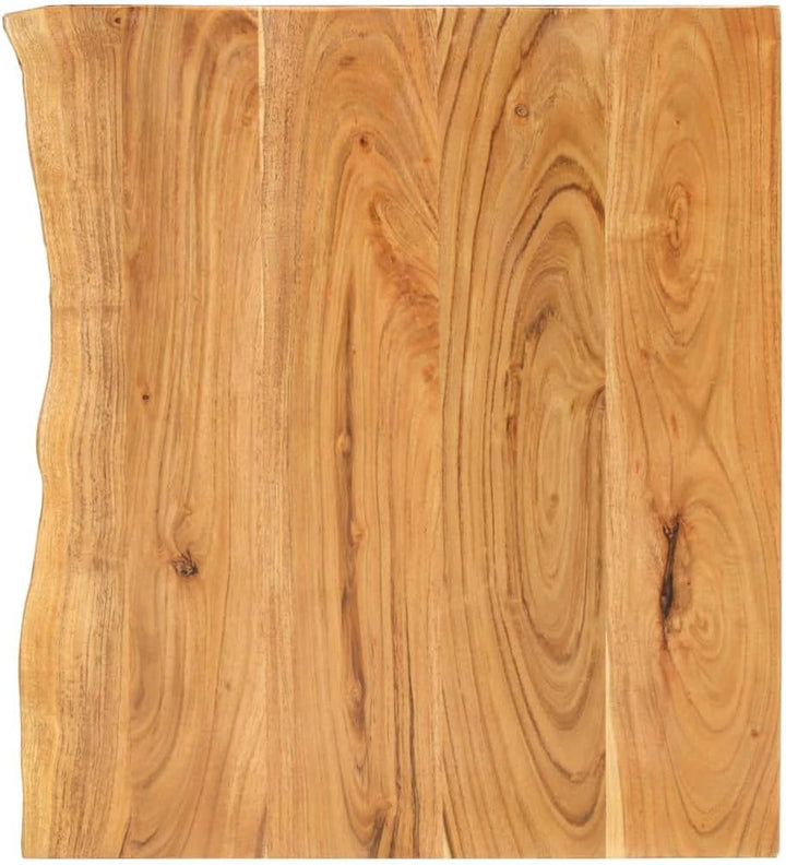 vidaXL Akazienholz Massiv Waschtischplatte Badezimmer Waschtisch Waschtischkonsole Platte Holzplatte