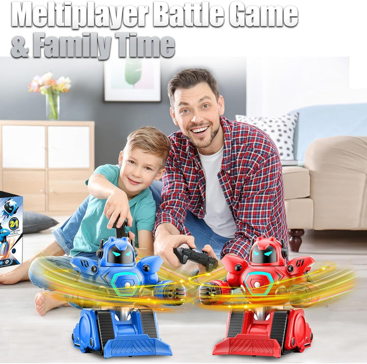 OBEST Ferngesteuerte Roboter für Kinder, Kombat Boxkampf Roboter, Fussballspiel Duell-Kampfmodus, Sp