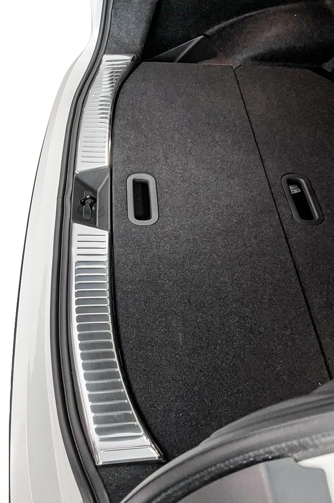 Ladekantenschutz Edelstahl CHROM kompatibel für Nissan Qashqai ab BJ 2021> | premium Qualität von RE