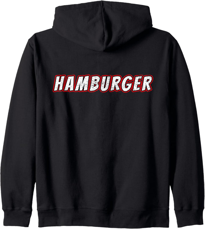 Hamburger Stolz, Hamburg Flagge, Norddeutschland, Hamburg Kapuzenjacke