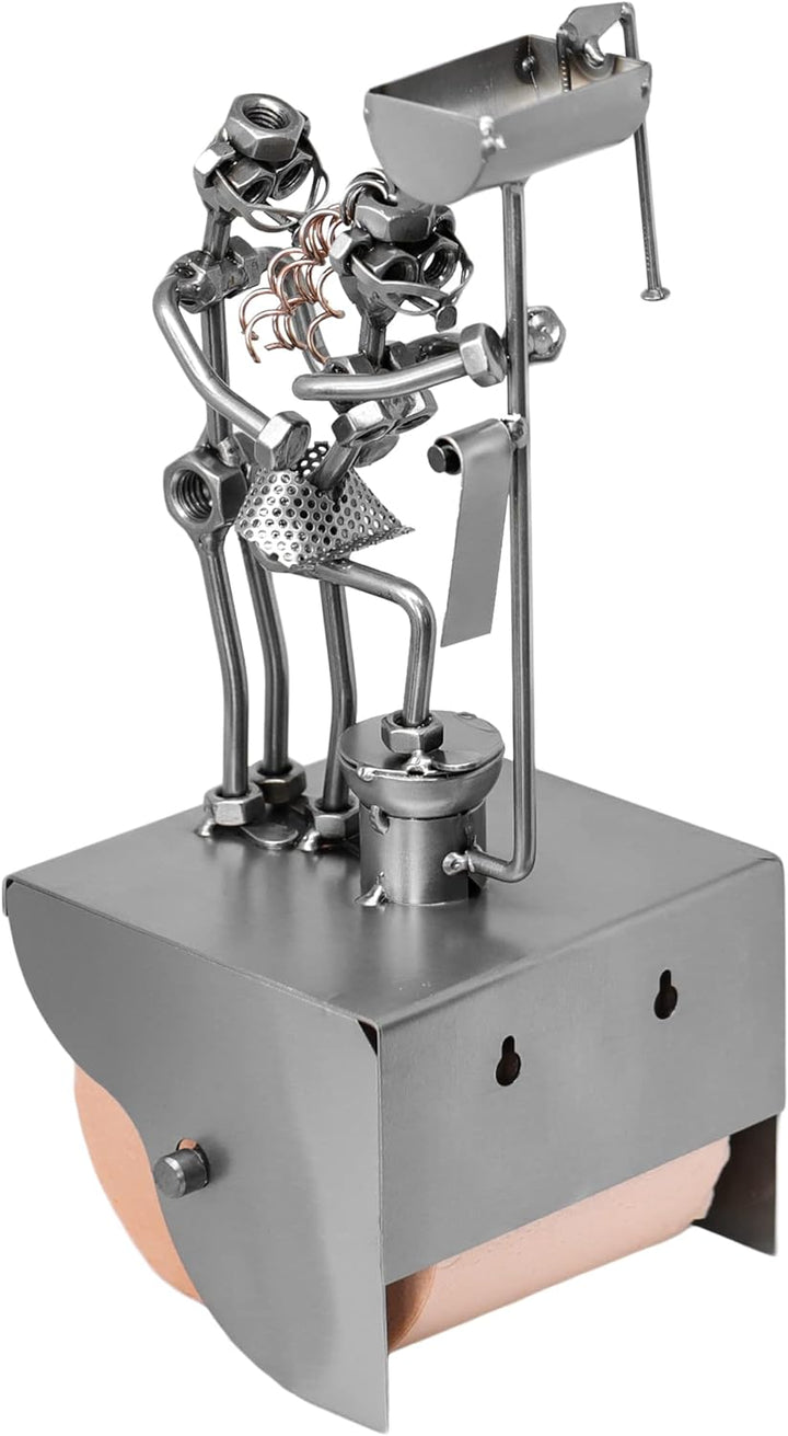 metalman24 Schraubenmännchen Klopapierhalter Sexy wc Toilettenpapierhalter handgefertigte ausgefalle