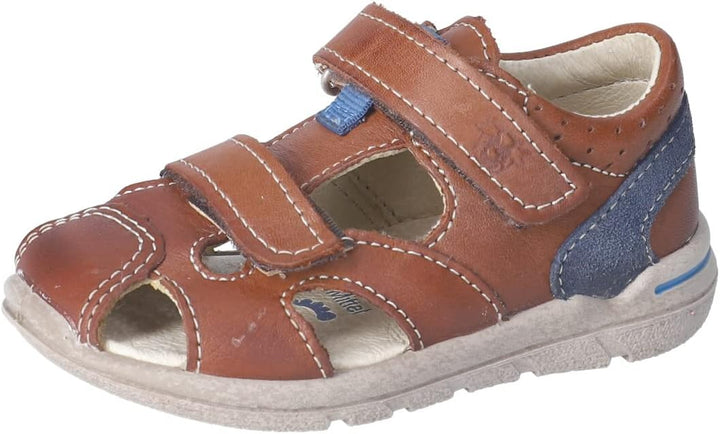 RICOSTA Mädchen und Jungen Kletthalbschuhe KASPI, Kinder Lauflernschuhe, Weite: Mittel, terracare 20