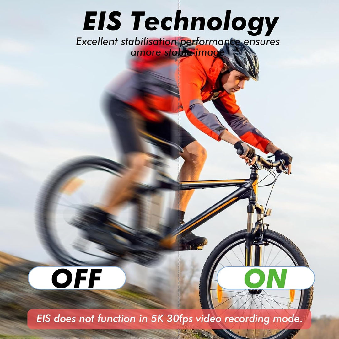 Action Cam 720P 30FPS mit 64GB Karte,20MP Unterwasserkamera bis 40m, Touchscreen,140° Weitwinkel Spo