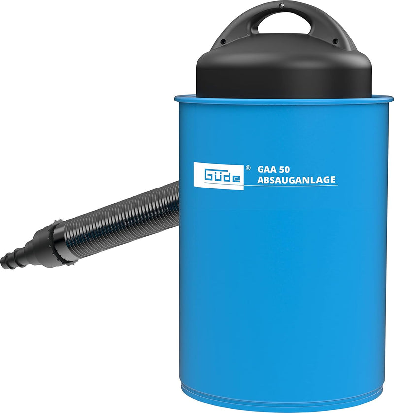 Güde GAA 50 55136, Absauganlage, Blau, 1100 W, 85 Dezibel