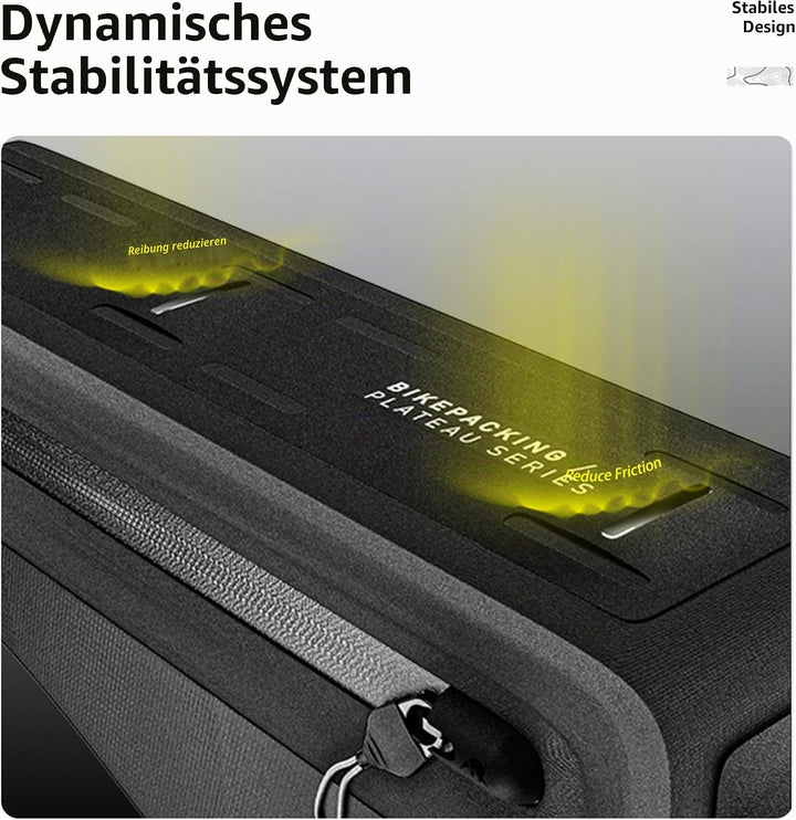Rhinowalk Fahrrad Rahmentasche Rohrtasche Wasserdicht Oberrohrtaschen Triangeltasche Dreieck Fahrrad