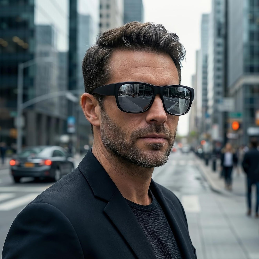 Polarisiert Überzieh Sonnenbrille mit Antireflex, Überbrille Sonnenbrille für Brillenträger, Ultrale