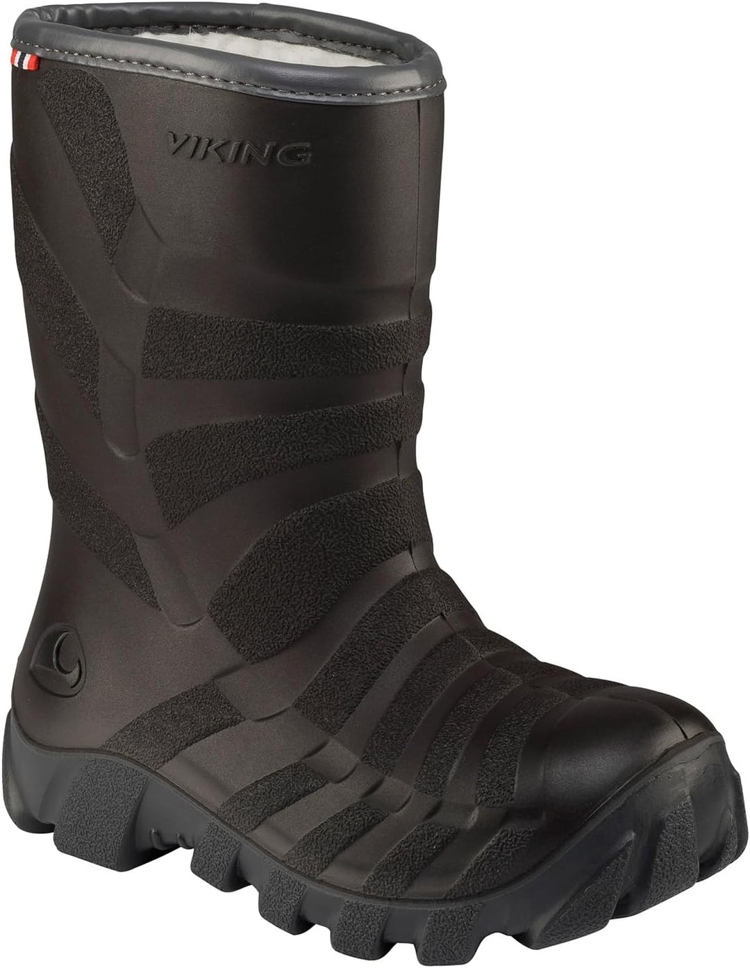 Viking Unisex Kinder Ultra Warm Schneestiefel 22 EU Black Grey, 22 EU Black Grey