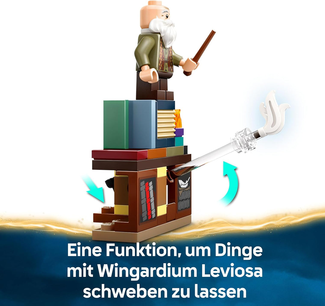 LEGO Harry Potter Schloss Hogwarts: Zauberkunstunterricht, Set mit 3 Minifiguren, inkl. Hermine Gran