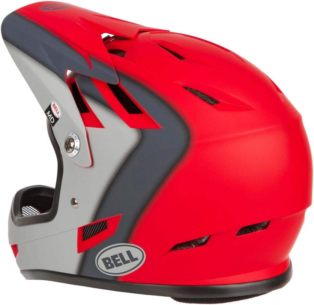 BELL Unisex -Erwachsene Sanction Fahrradhelm L presences m crim/slate/d gry19, L presences m crim/sl