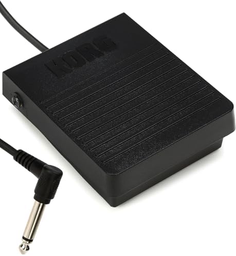 Korg KOO PS3 Sustain-Pedal/Schalter Schwarz Plastic, Plastic