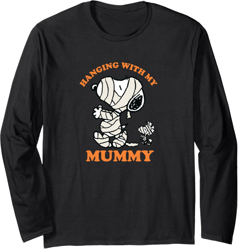 Peanuts Snoopy Hanging With My Mummy Langarmshirt