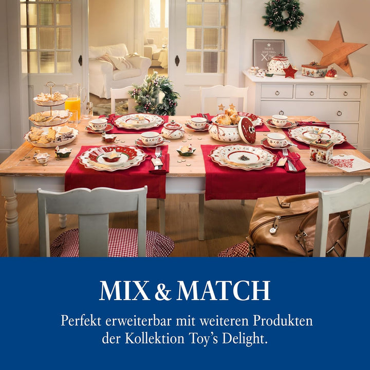 Villeroy & Boch – Toy's Delight Grosse Vorratsdose, Keksdose Keramik Gross, Gebäckdose Toys, Keramik