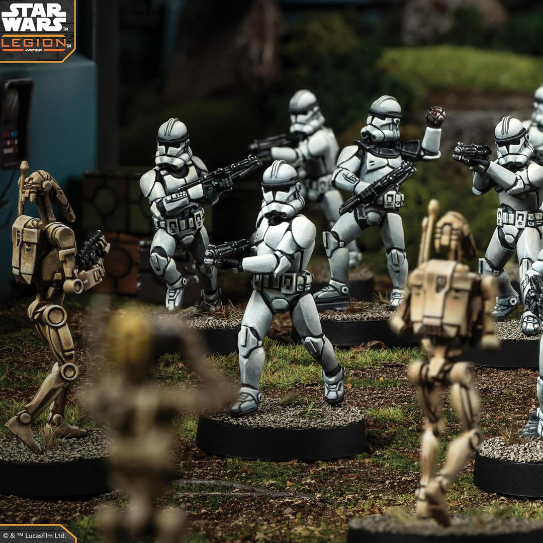 Asmodee, Star Wars: Legion – Clone Trooper Infantry, Erweiterung, Atomic Mass Games, Tabletop, 2 Spi
