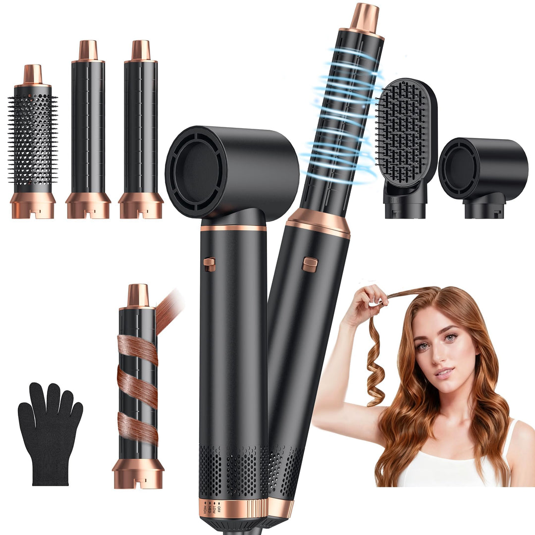 Pro Air Brush 5 in 1 Haarstyler Hairstyler Warmluftbürste 5 in 1 Atopskins Airbrush 5 In 1 Air Style