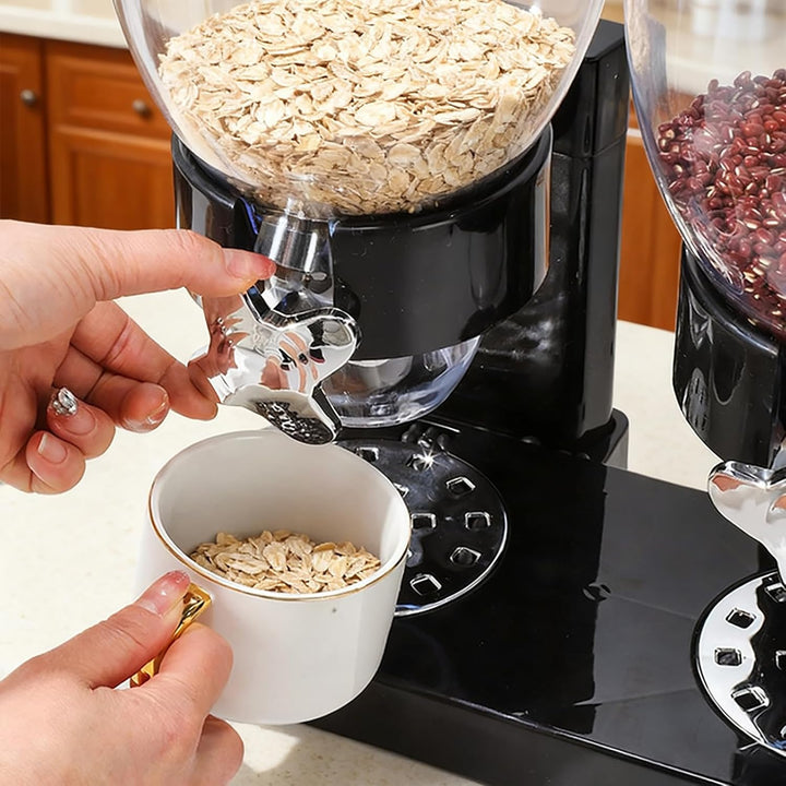 LUPATDY 3er Pack Müslispender 2L, Aufbewahrungsbox Küche Organizer mit Deckel, Cereal Dispenser für