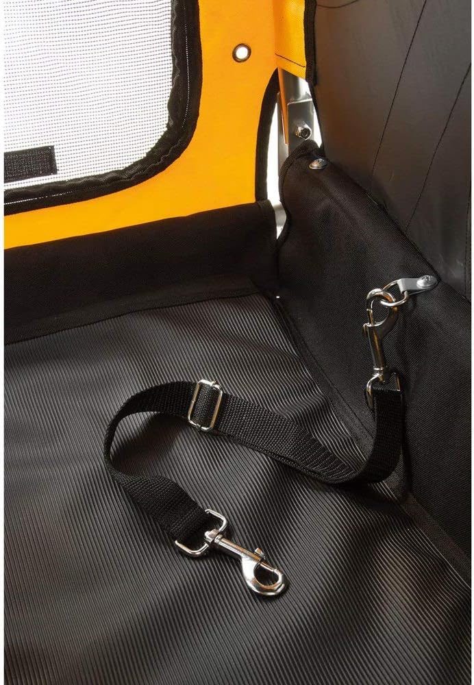 Hundefahrradanhänger, faltbar, Regenschutz, Kupplung, bis 30 kg, STALWART PET von M-Wave