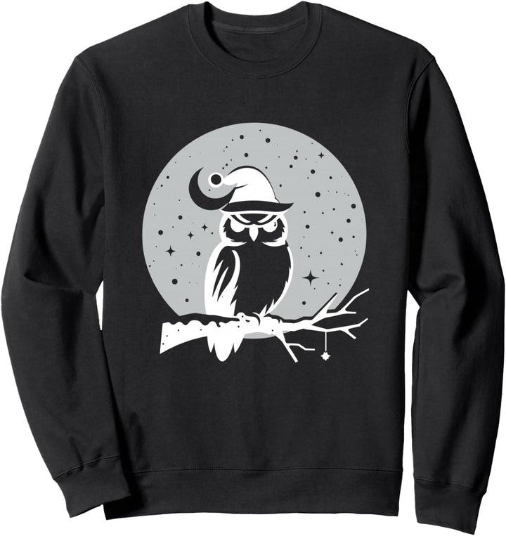 Weihnachtsmütze mit weihnachtlicher Eule, weihnachtliche Eule, Weihnachtsmotiv Sweatshirt