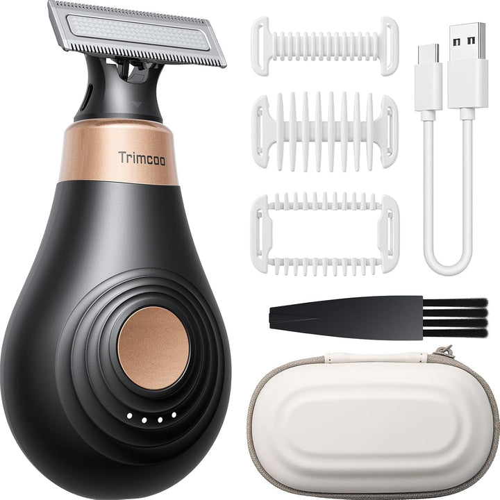 Damen Reise Elektrischer Trimmer Intim Schamhaarentfernung Elektrischer Body Groomer Kleiner Tragbar