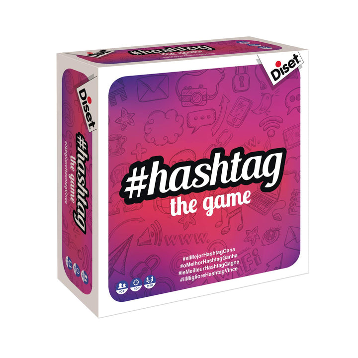 Diset Brettspiel Hashtag das Spiel Sin Talla, Hashtag das Spiel