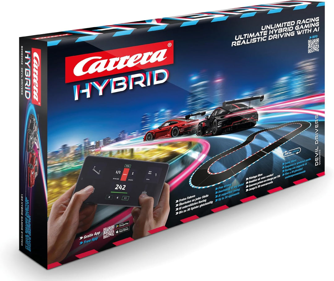 Carrera HYBRID Devil Drivers, Rennspass der neuen Generation, Legendäre Rennboliden Porsche 911 GT3