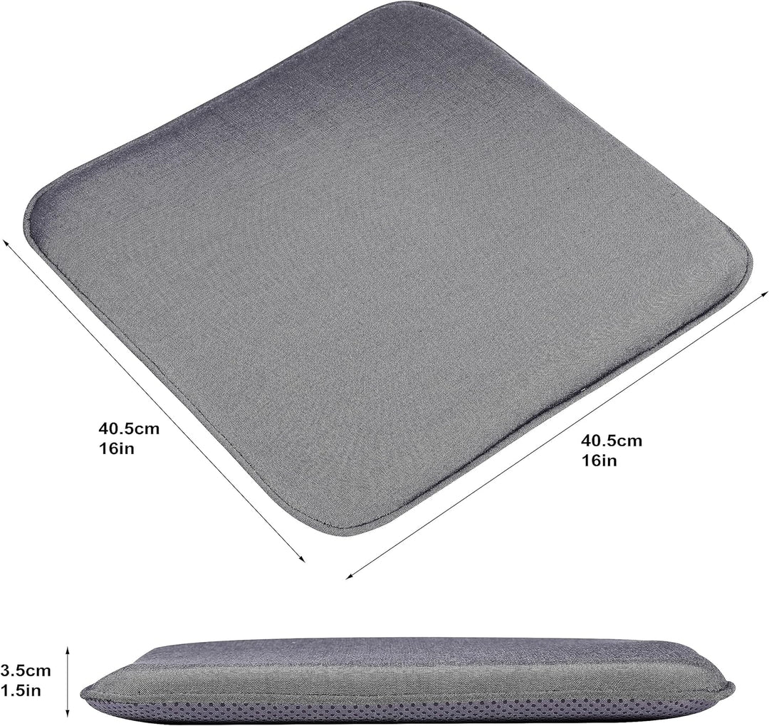 RACE LEAF Vierer-Set 40.5x40.5cm Memory Foam Slow Rebound Sitzkissen Indoor Household Sitzkissen was