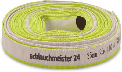 Ø 25 mm - 1 Zoll, 20 Meter Industrieschlauch | Bauschlauch | Flachschlauch Ø 25 mm - 1 Zoll 20 Meter