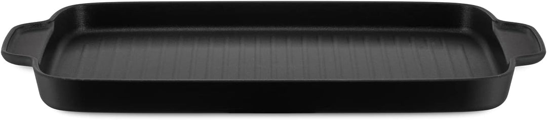 Alessi Mami 3.0SG123/38 Grillpfanne, Aluminium, silber, 38,40 x 23,60 x 2,70 cm, Einheiten, 1.0